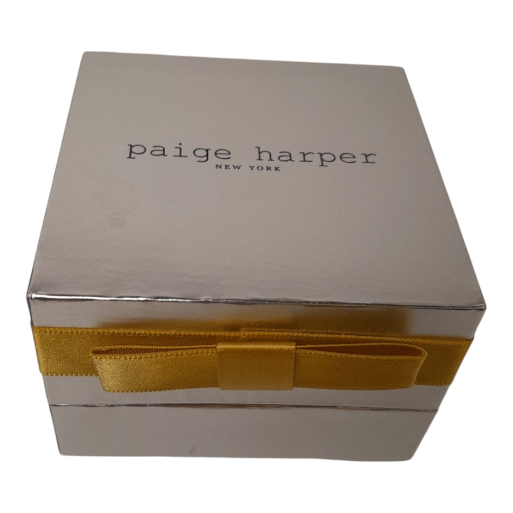 Paige Harper Silver Gift Box with Gold Ribbon - Picture 5 of 7